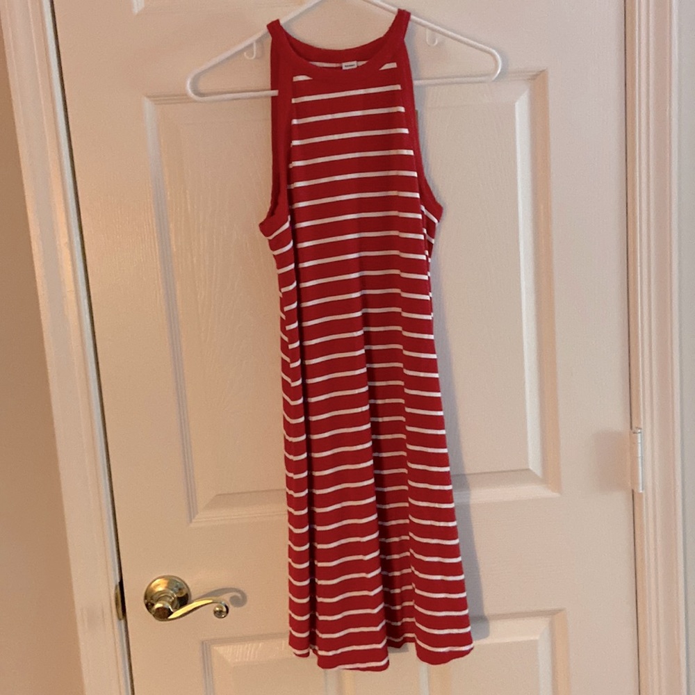 Old navy striped swing dress, XS